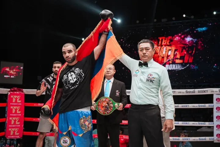 Yuri Sakunts — Victory with Armenian colors